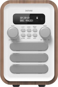 Radio digjitale Denver DAB-48, DAB Plus FM, Bluetooth, me telekomandë, e zezë