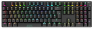Tastierë gaming Sharkoon SKILLER SGK36W, mekanike, me valë, RGB, e zezë