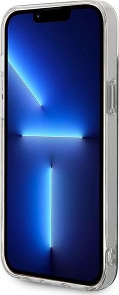 Set MagSafe Guess GUBPP14SH4EACSK për iPhone 14 6.1", karikues wireless, mbrojtëse 4G Print, i zi