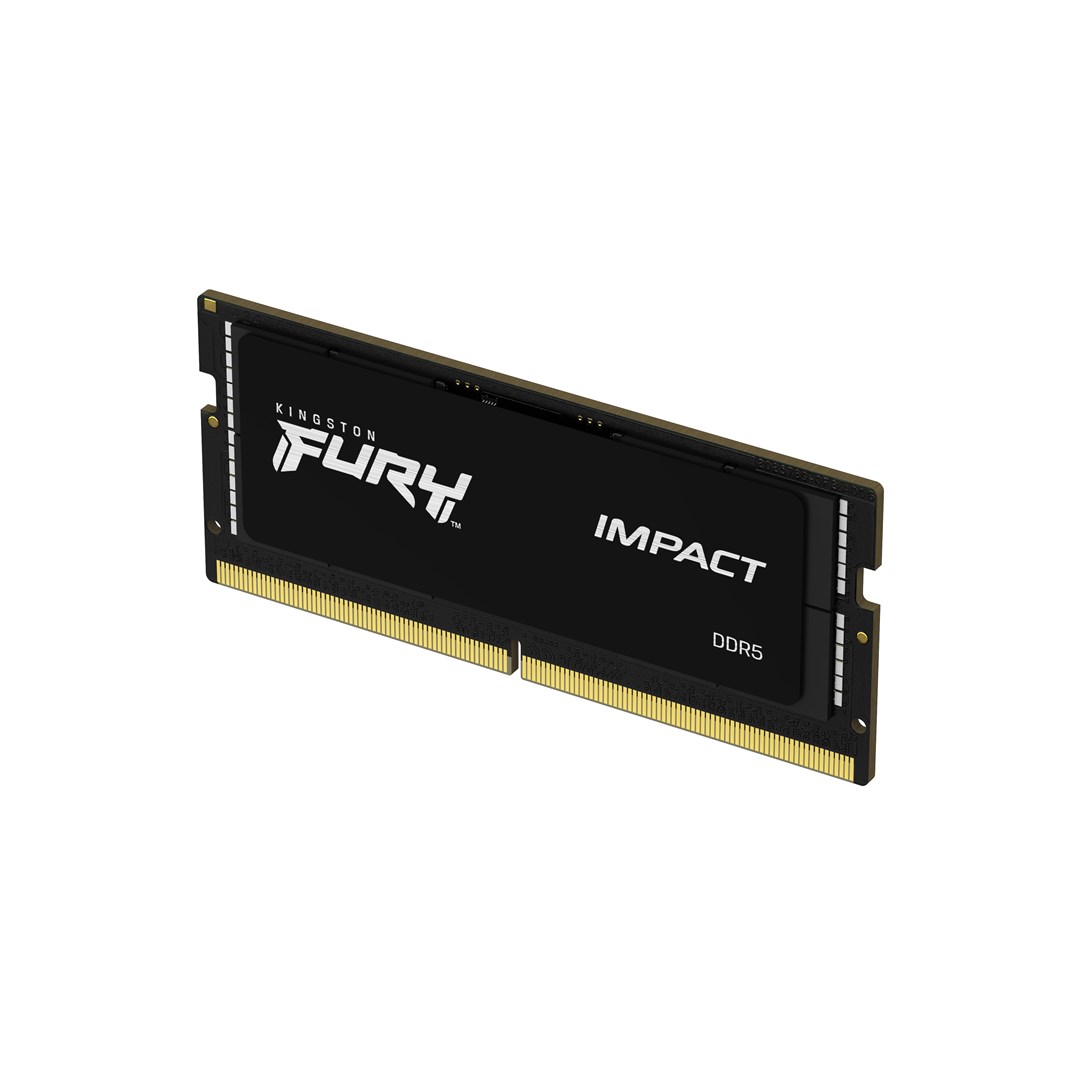 RAM меморија Kingston FURY Impact, 64GB, DDR5, 4800MHz, црна
