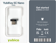 Çelës sigurie Yubico YubiKey 5C Nano FIPS, USB C, autentifikim shumëfaktor, i zi