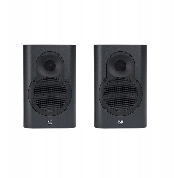 Altoparlantë aktivë wireless Kii Audio Seven System, Bluetooth 5, Roon AirPlay multiroom, gri e errët