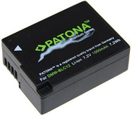 Bateri për kamera PATONA Pro Panasonic DMW-BLC12E, 1000mAh, Li-Ion, e zezë