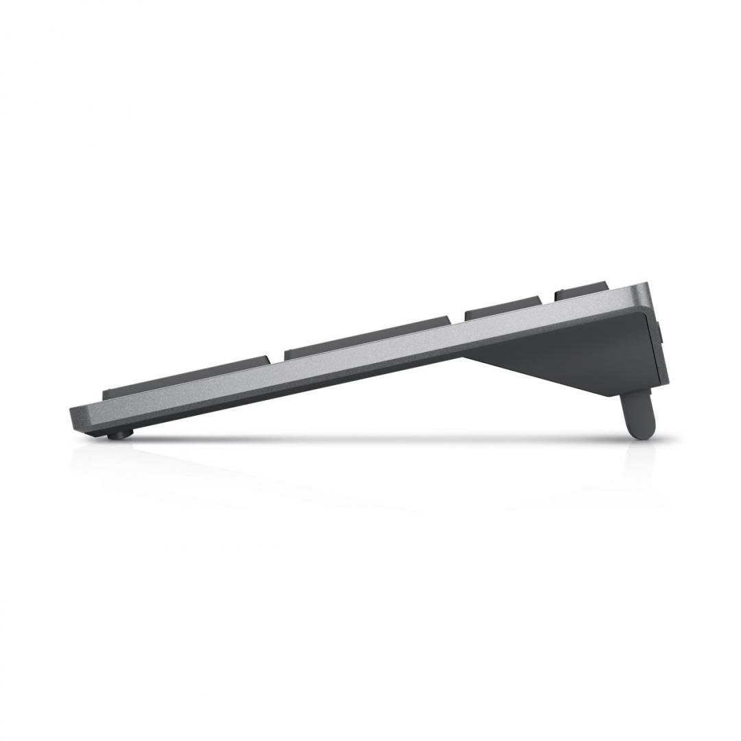 Tastierë wireless Dell KB740, Bluetooth 5.0, 2.4 GHz, e zezë