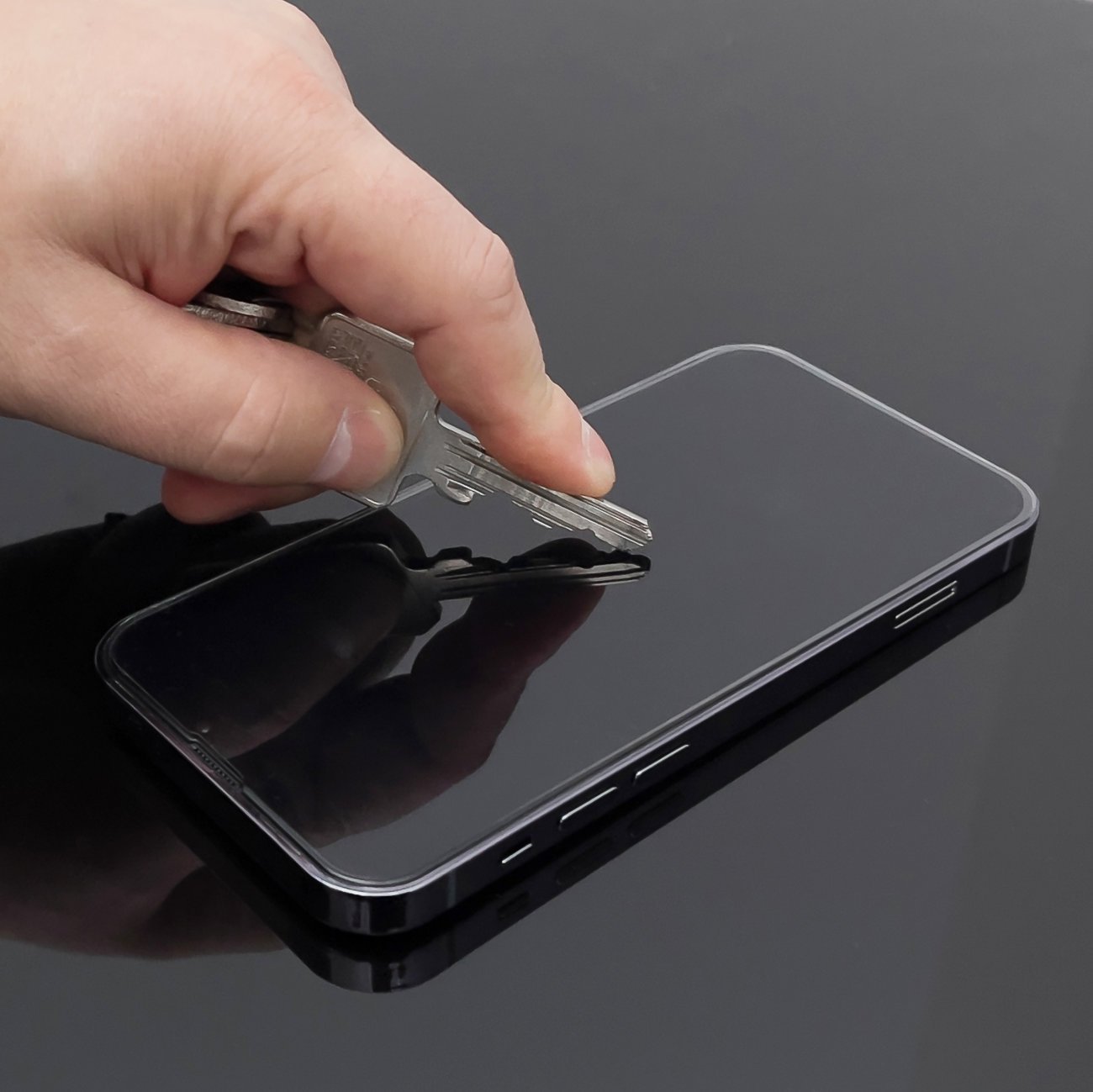 Xham mbrojtës Wozinsky Privacy Glass për iPhone 15 Pro Max, filtër anti-spy, xham i temperuar, i zi