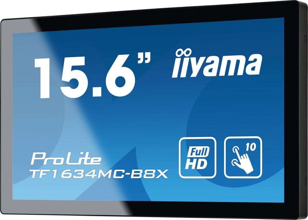Monitor me prekje iiyama ProLite TF1634MC-B8X, 15.6", Full HD, i zi