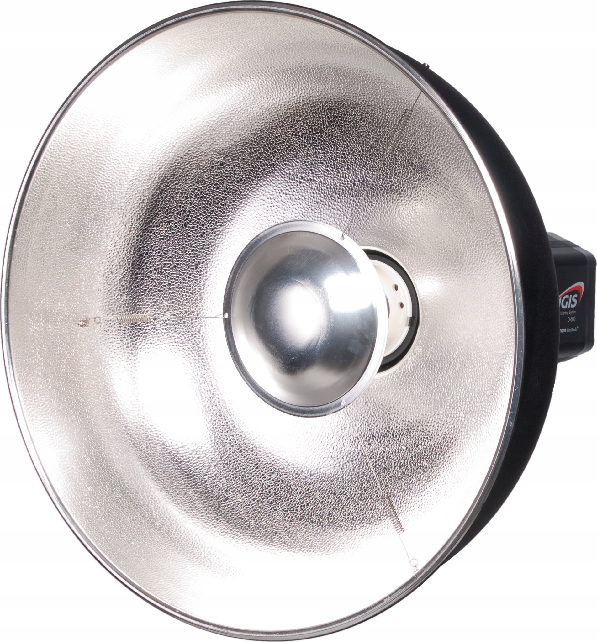 Reflektor beauty dish Aurora ALR 116, 43cm, mount Bowens, argjendtë