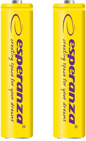 Bateri AAA/ R03 Esperanza, 1.2V, 2 copë, të verdha