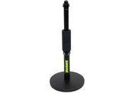 Qëndrim tavoline për mikrofon Gator SH-DESKTOP1, bazë 6", i zi