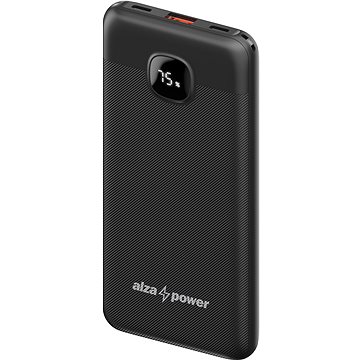 Powerbank AlzaPower Garnet, 10000mAh, Power Delivery 22.5W, i zi