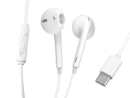Kufje in ear Somostel SMS CJ02, USB Type C, me mikrofon, të bardha