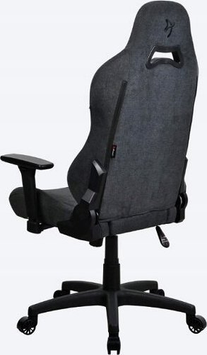 Karrige gaming Arozzi Torretta Soft Fabric, ergonomike, gri e errët