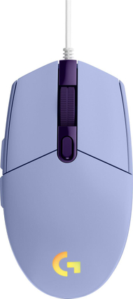 Maus gaming Logitech G203 Lightsync, 8000 DPI, 6 butona, lejla