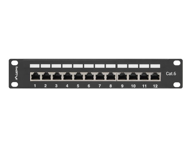Patch panel Intellinet 12 porta, 1U 10", Cat.6 FTP, i zi