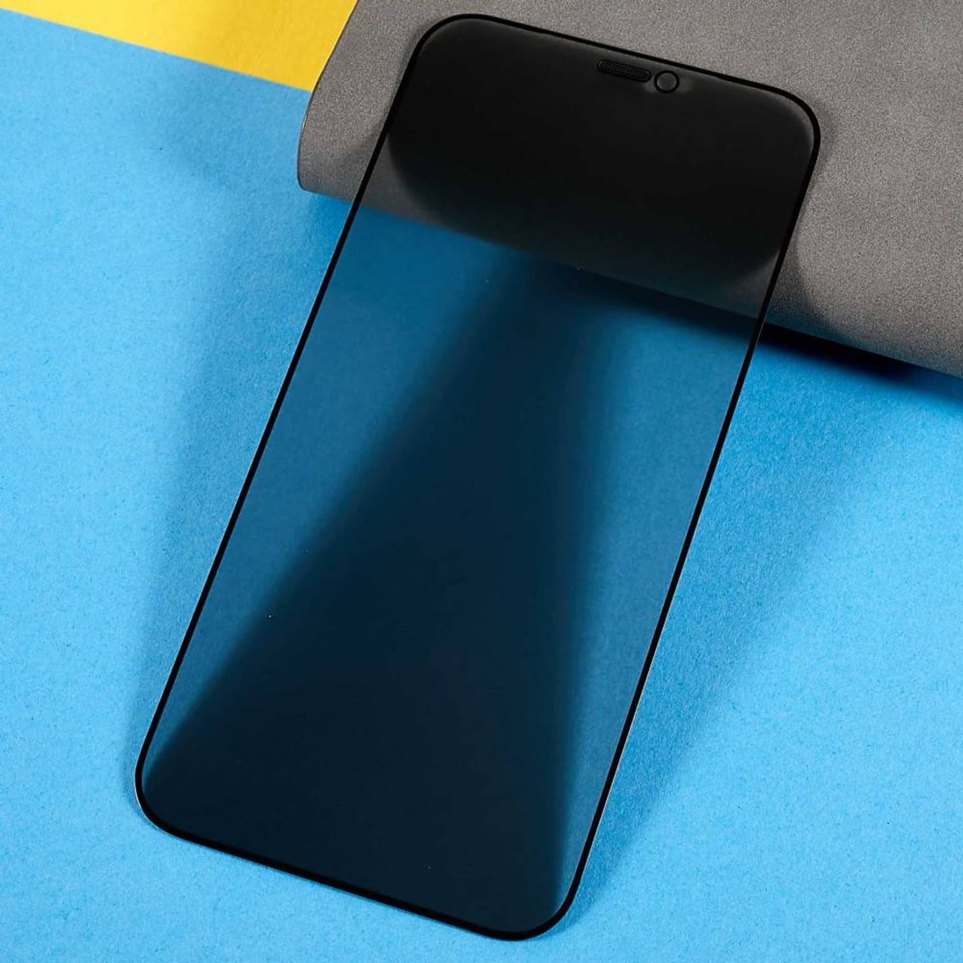 Xham mbrojtës privatësie për ekran iPhone 12 12 Pro, 5D, i tejdukshëm