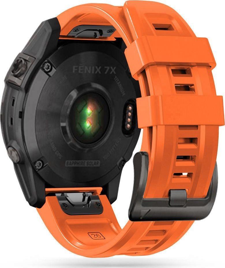 Rrip ore Tech-Protect Iconband Garmin Fenix 3 7X, TPU, Quick Fit, portokalli