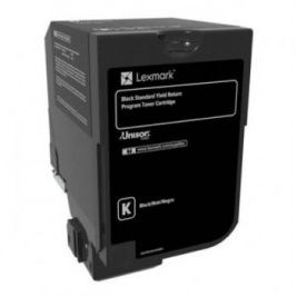 Toner Lexmark 84C2HK0, e zezë