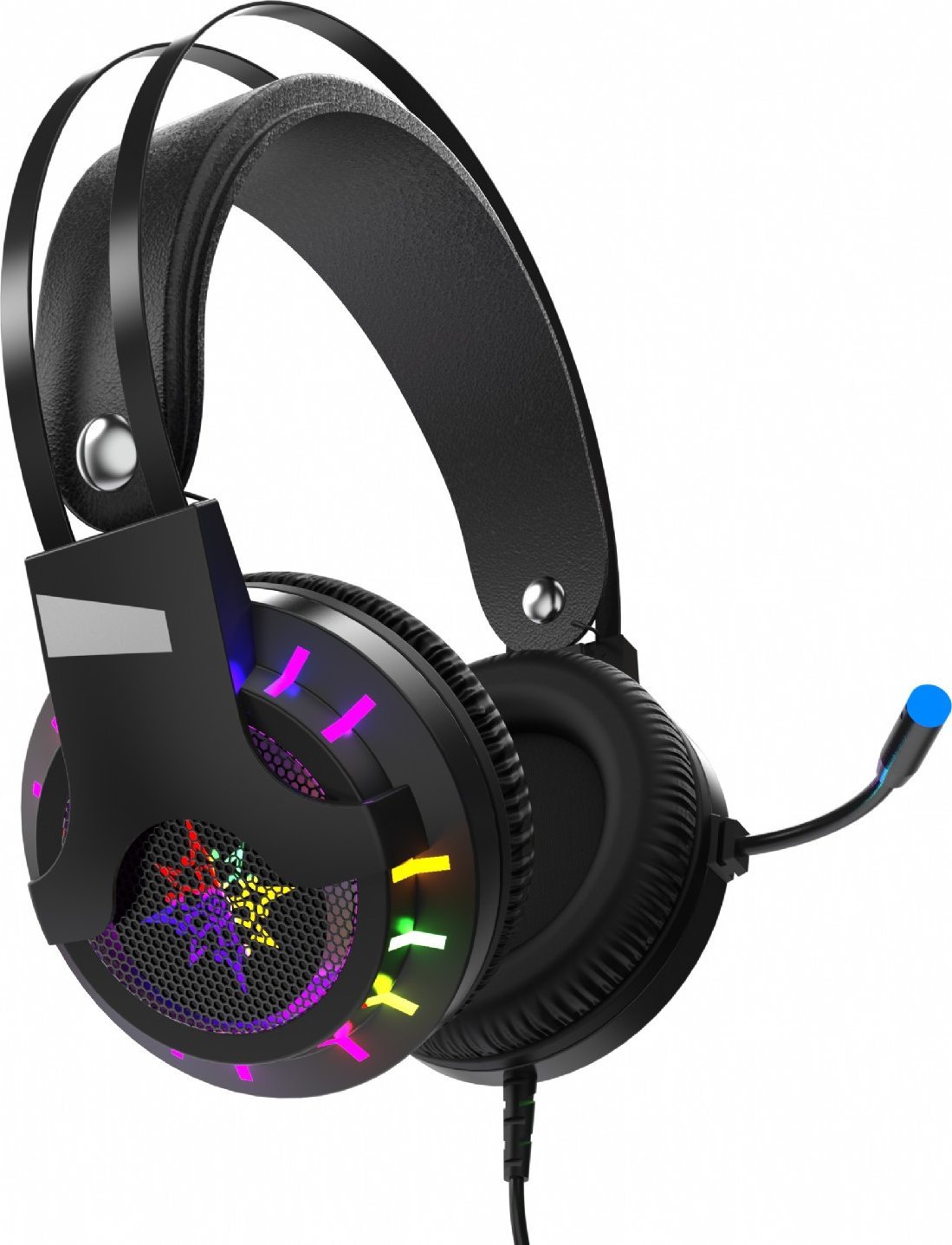 Kufje gaming Inca IGK-TX12, me kabllo, 2.4m, të zeza