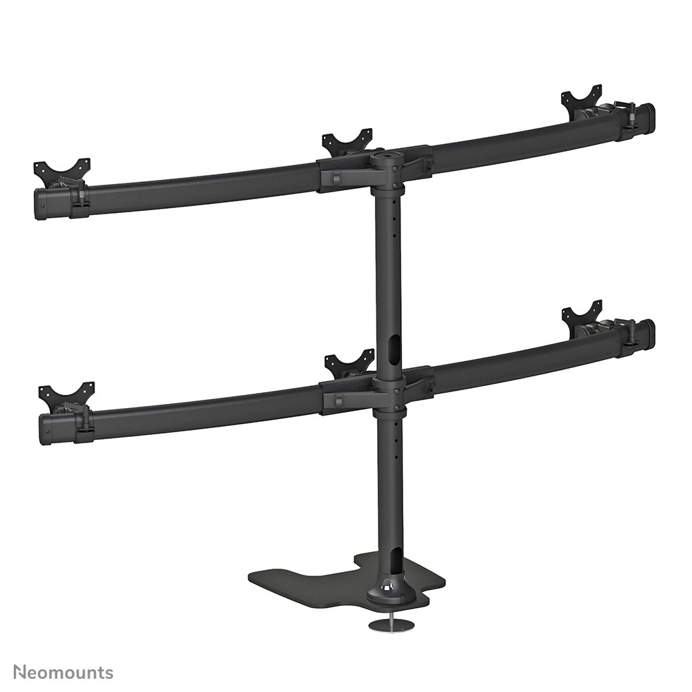 Mbajtëse monitori Neomounts FPMA-D700DD6, 10-27", 8 kg, e zezë