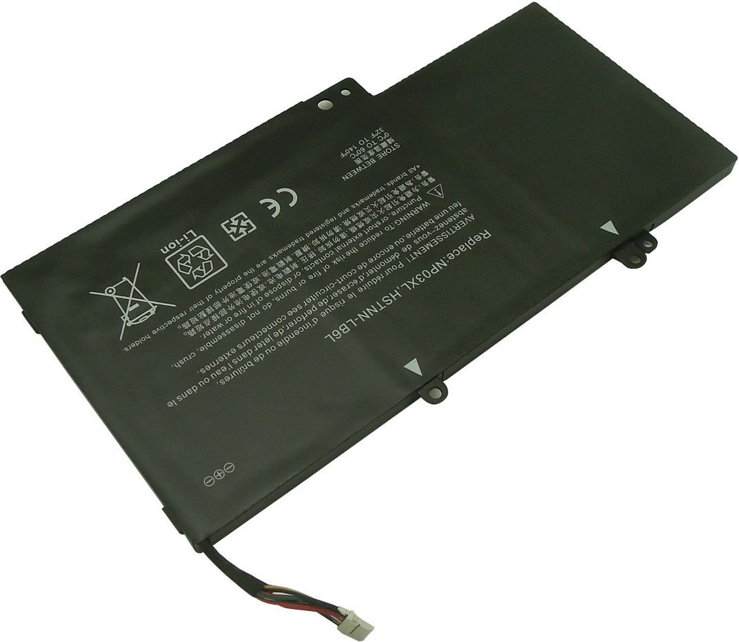 Bateri laptopi MicroBattery, 11.1V, 3200mAh, për HP, e zezë