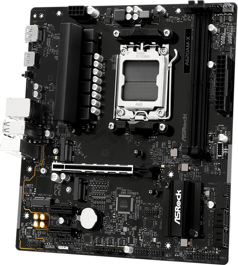 Pllakë amë ASRock A620AM X, DDR5, PCIe 4.0, MicroATX