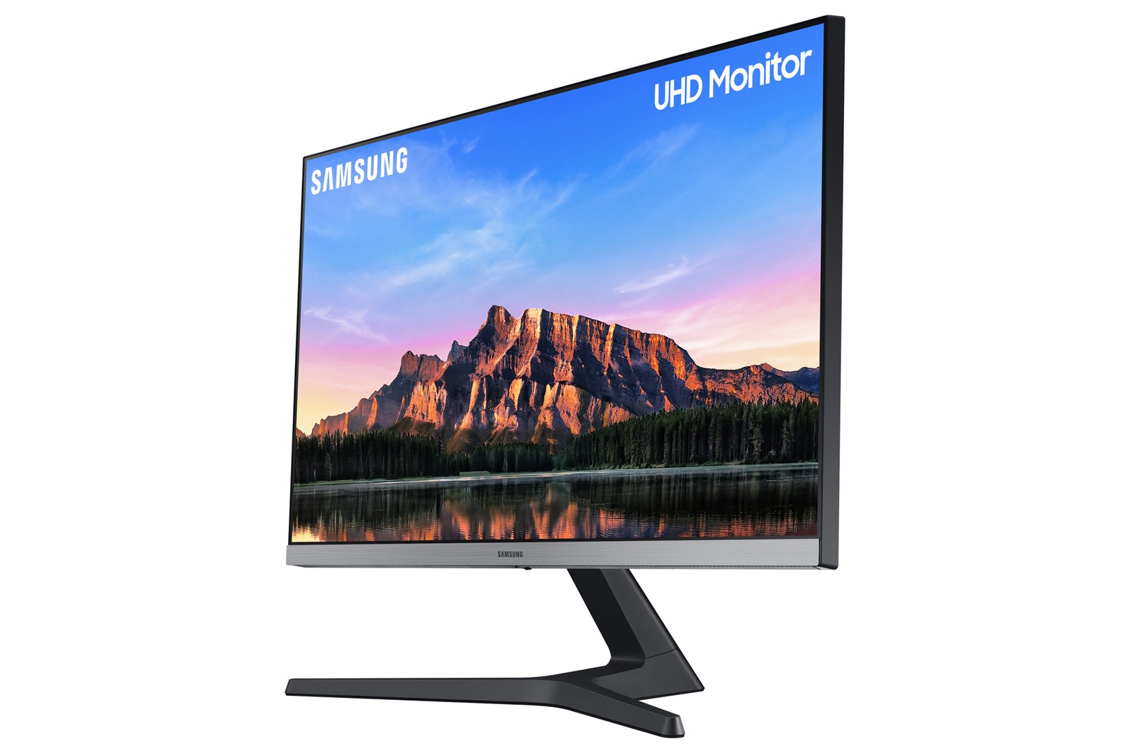 Monitor Samsung U28R550UQP, 28", 3840 x 2160, 4K Ultra HD, 60 Hz, i hirtë