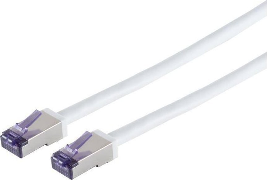 Kabllo rrjeti Lanview LVN-CAT6A-FLEX-1MWH, Cat6a, 1m, e bardhë