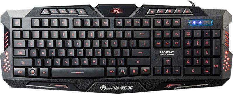 Tastierë Marvo K636, e zezë