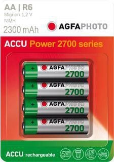 Set baterish AgfaPhoto AA / R6 2300 mAh, 4 copë