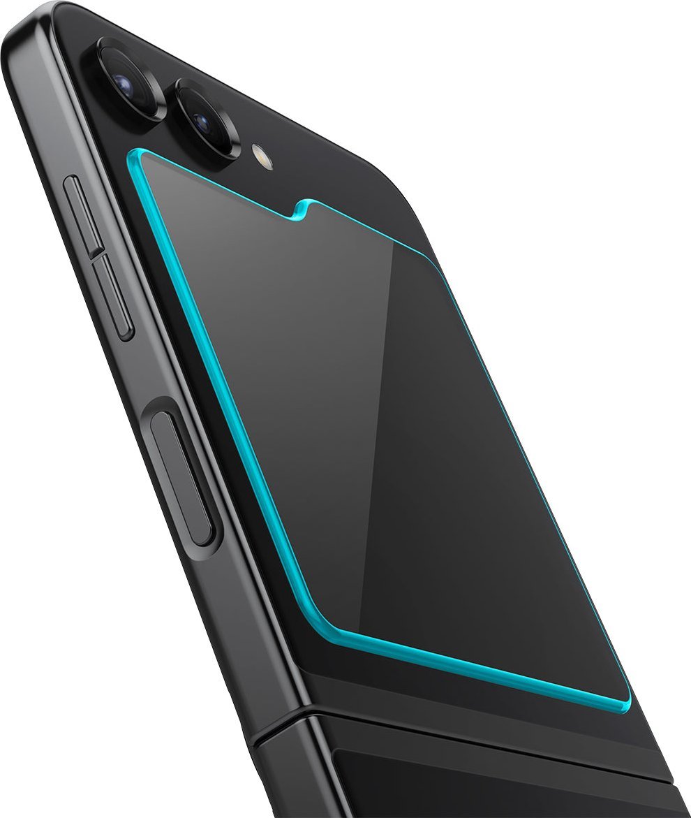 Xham mbrojtës Spigen GLAS.TR EZ FIT, 2 copë, për Samsung Galaxy Z Flip 5, transparent