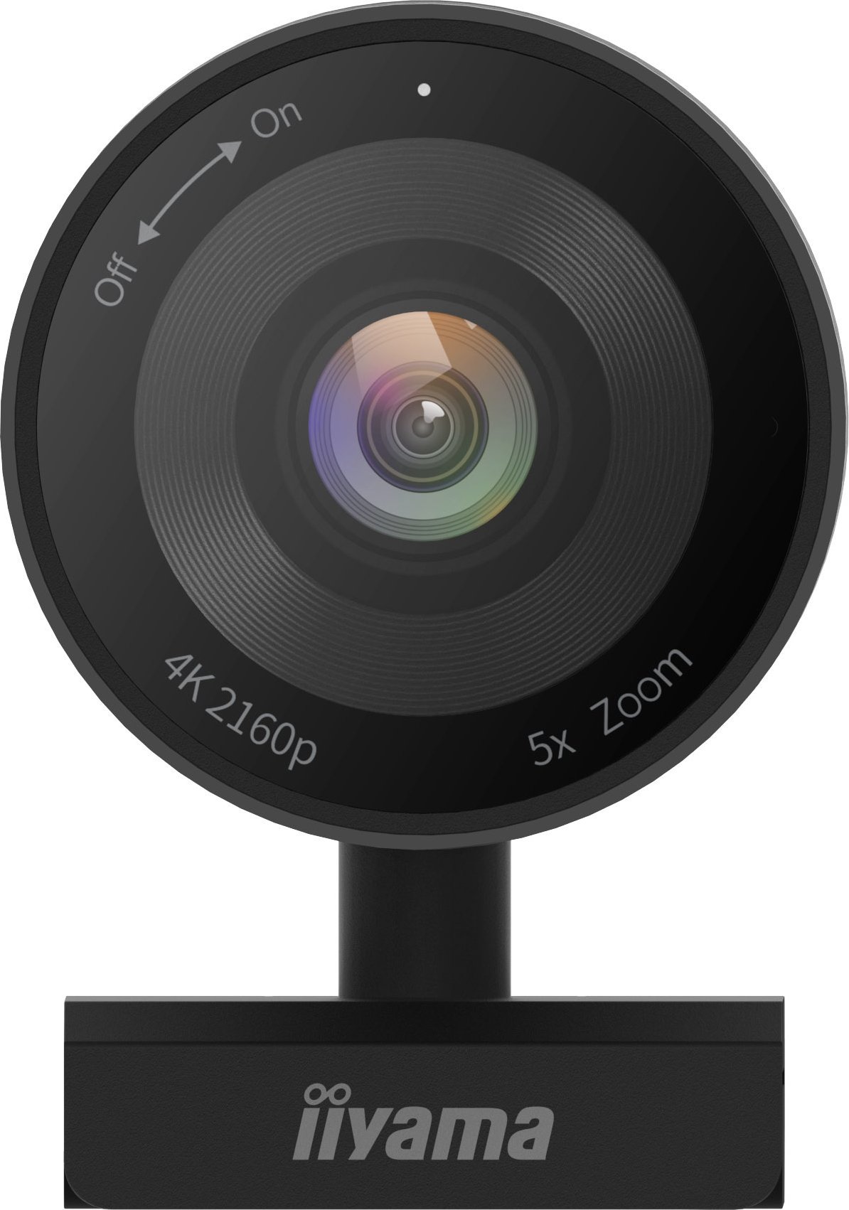 Kamerë interneti iiyama UC-CAM10PRO-1, 4K, 8.4MP, kënd 120°, USB-C, e zezë