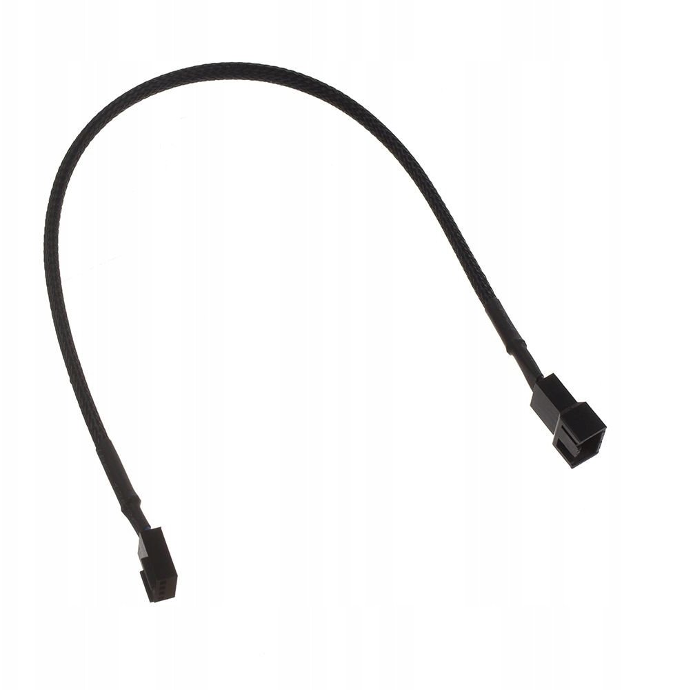 Kabllo zgjatuese PWM Gelid, 4 pin, 30cm, e zezë