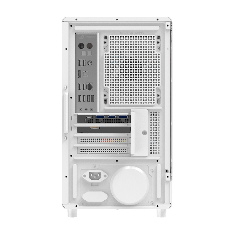 Kasa kompjuteri Darkflash DB330M Mesh, ITX M-ATX, xham i temperuar, e bardhë