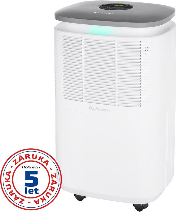 [OUTLET] Dehumidifikues ajri Rohnson R-9912 Ionic + pastrues ajri, i bardhë