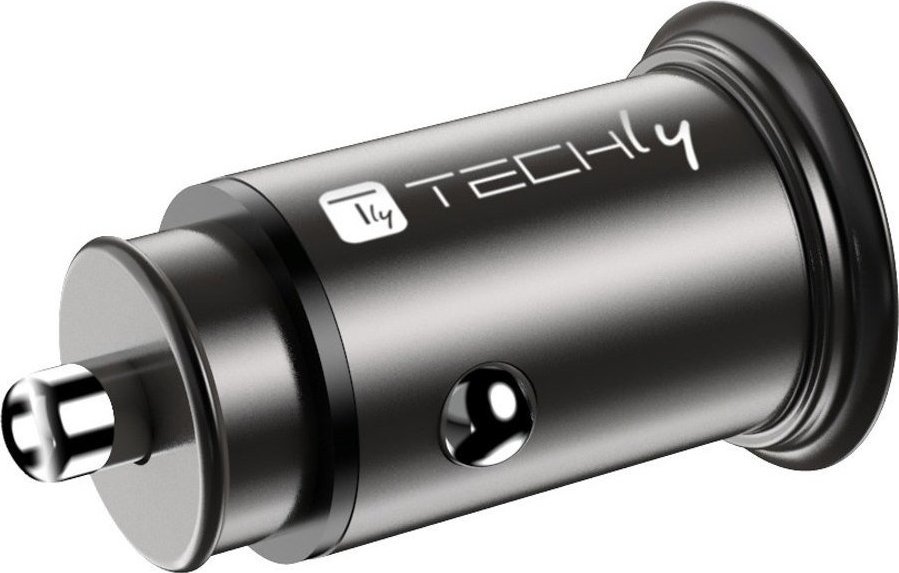 Karikues makine Techly Fast Mini, 38W, USB C dhe USB A, i zi
