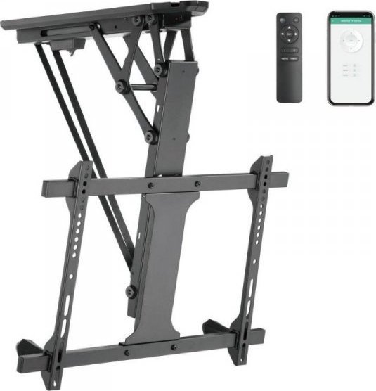 Mbajtëse tavani dhe muri Techly ICA PLB 546M, për monitor ose TV, e zezë