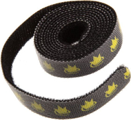 Organizues për kabllo King Mod Services Velcro (ZUUV-039), i zi / i verdhë