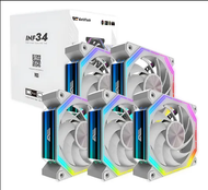 Set ftohës Darkflash Fans Infinity 34, 140mm, ARGB, White, 5-in-1