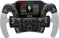 Timon gaming Asetek Forte Formula Pro, со екран RaceView, за PC, црн