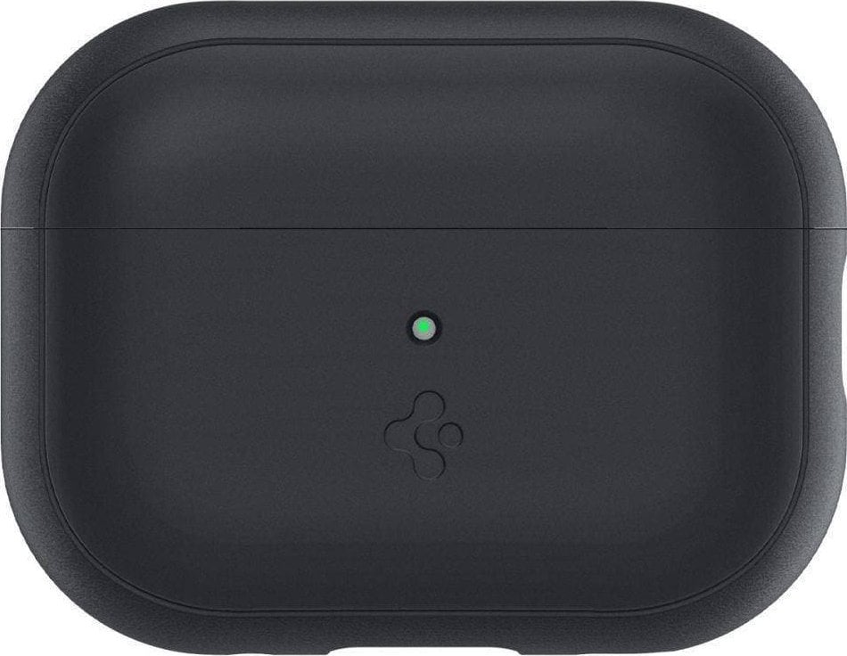 Mbulesë mbrojtëse Spigen Protective Case për AirPods Pro 2, silikon, me rrip, e zezë