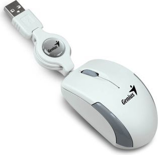 Maus Genius MicroTraveler, i bardhë