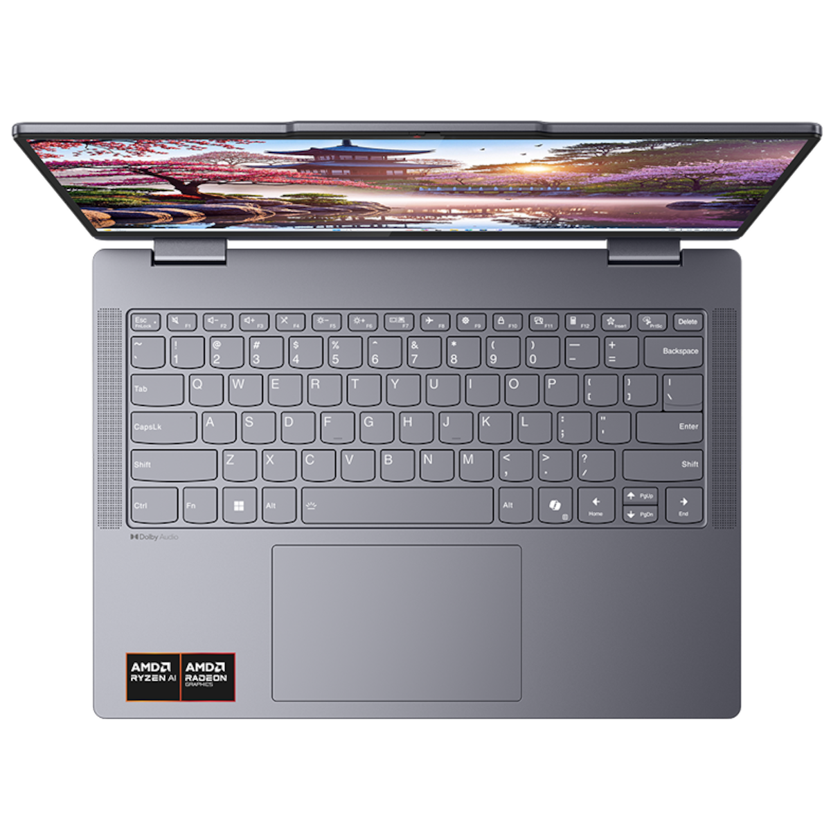 Laptop Lenovo IdeaPad 5 2‑in‑1 14AGP11, 14", AMD Ryzen 7 AI 445, 32GB RAM, 1TB SSD, AMD Radeon 840M Graphics, i hirtë