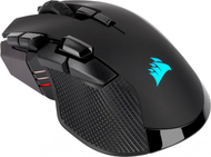 Гејминг глушец Corsair IRONCLAW RGB Wireless, безжичен, црн