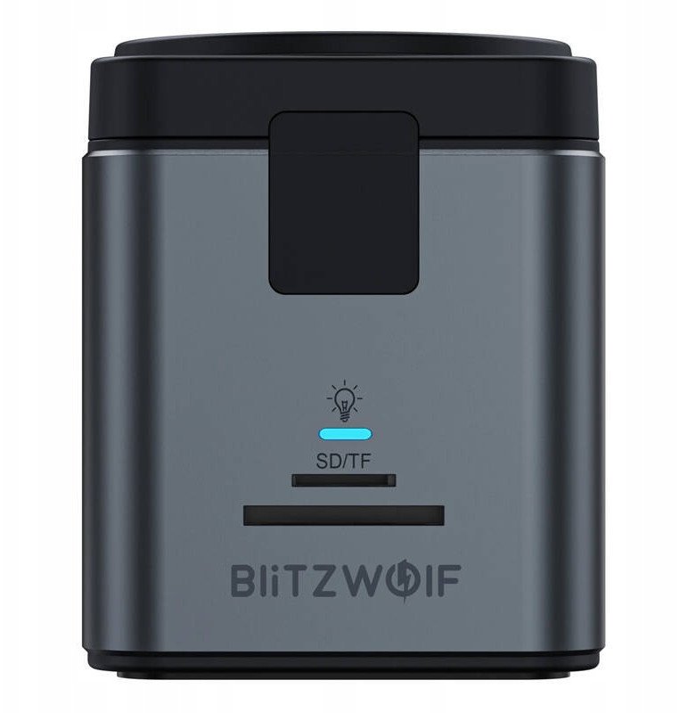 Docking station BlitzWolf BW-TH17, 9 në 1, USB 3.0, karikues wireless 15W