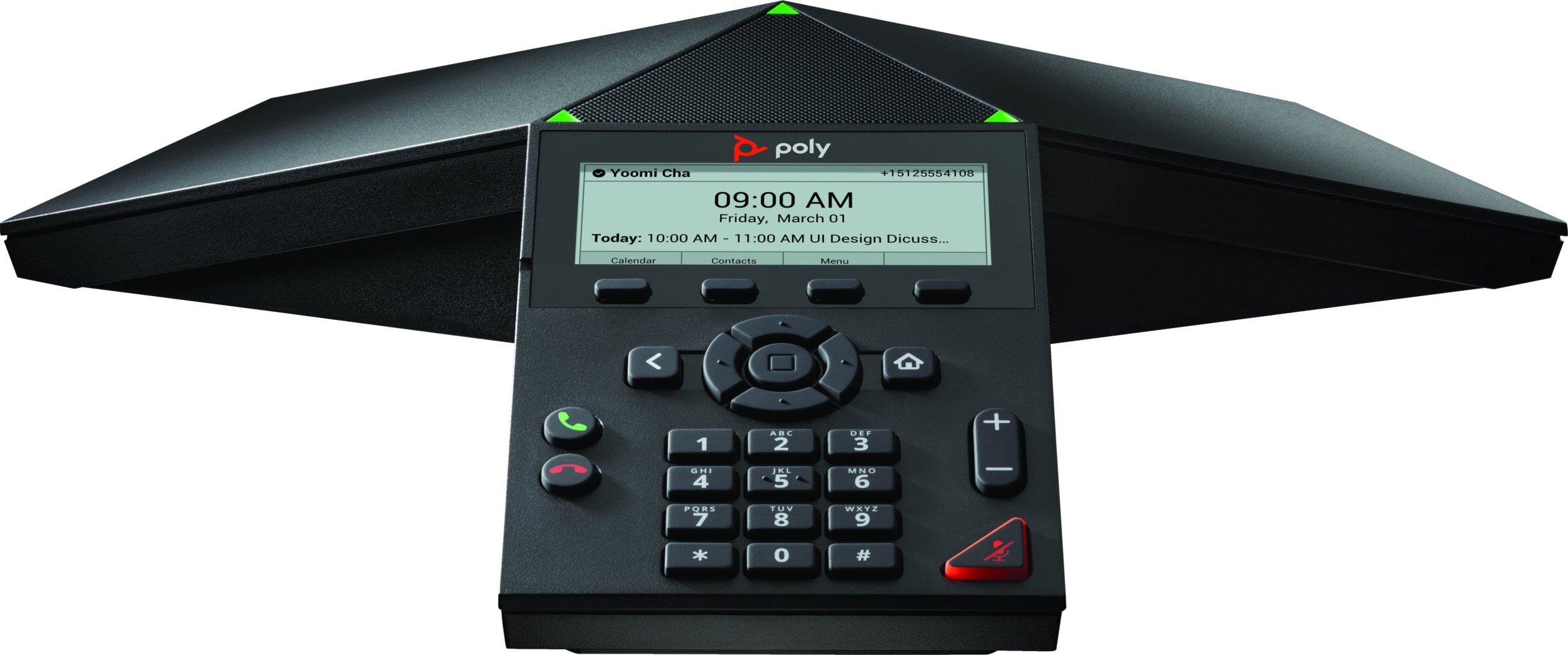 Telefon konferencash IP HP Poly Trio 8300, Wi-Fi, Bluetooth, i zi