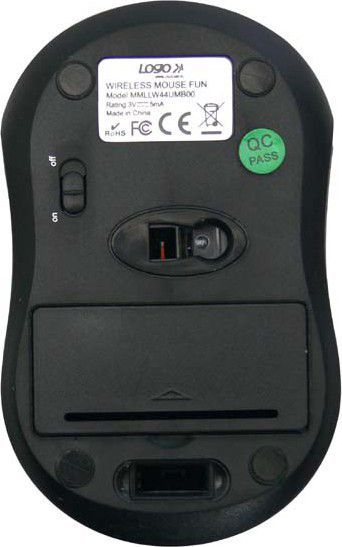 Maus Logo Fun, wireless, USB, i zi