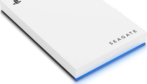 Disk i jashtëm HDD për PS4 + PS5 Seagate 2TB Game Drive USB 3.0 Micro-B, i bardhë