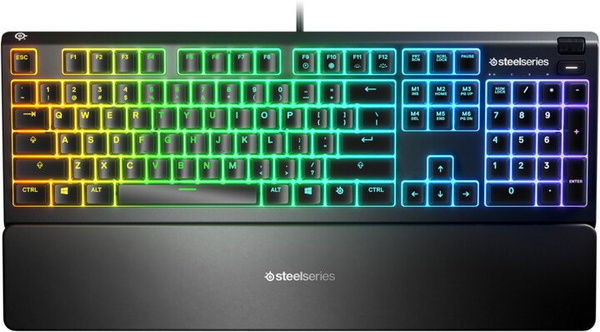 [OUTLET] Tastierë SteelSeries Apex 3, US, e zezë, IV
