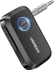 Marrës Bluetooth Ugreen CM596, Bluetooth 5.3, portë AUX, i zi