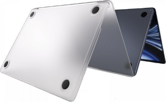 Këllëf laptopi Next One SafeGuard, për MacBook Air 13" M2 M3, fog transparent